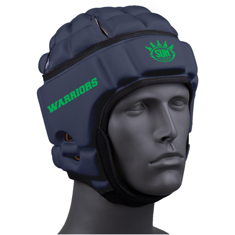 SUNYFL WARRIORS :: GameBreaker or GameBreaker-Pro Headgear with Free Cinch Pack and Lip Protector Mouthguard