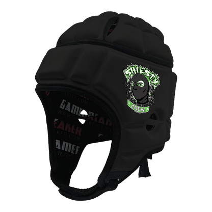 Shiesty Crew 7v7 Football :: GameBreaker Headgear with Free Cinch Pack and Gamebreaker Lip Protector Mouthpiece