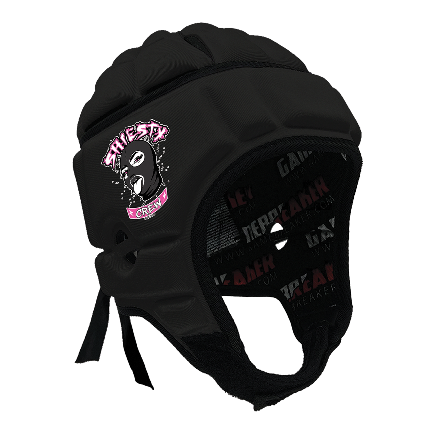 Shiesty Crew Girls Flag Football :: GameBreaker Headgear with Free Cinch Pack and Gamebreaker Lip Protector Mouthpiece
