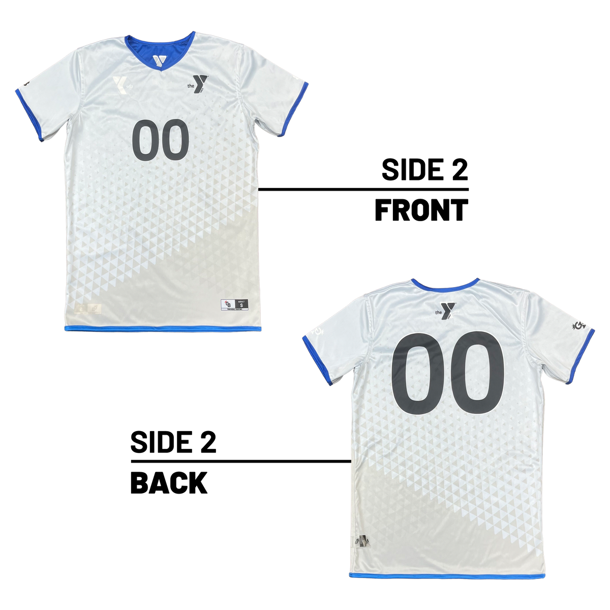 YMCA of Metro Los Angeles :: Lightweight Reversible Soccer Jersey
