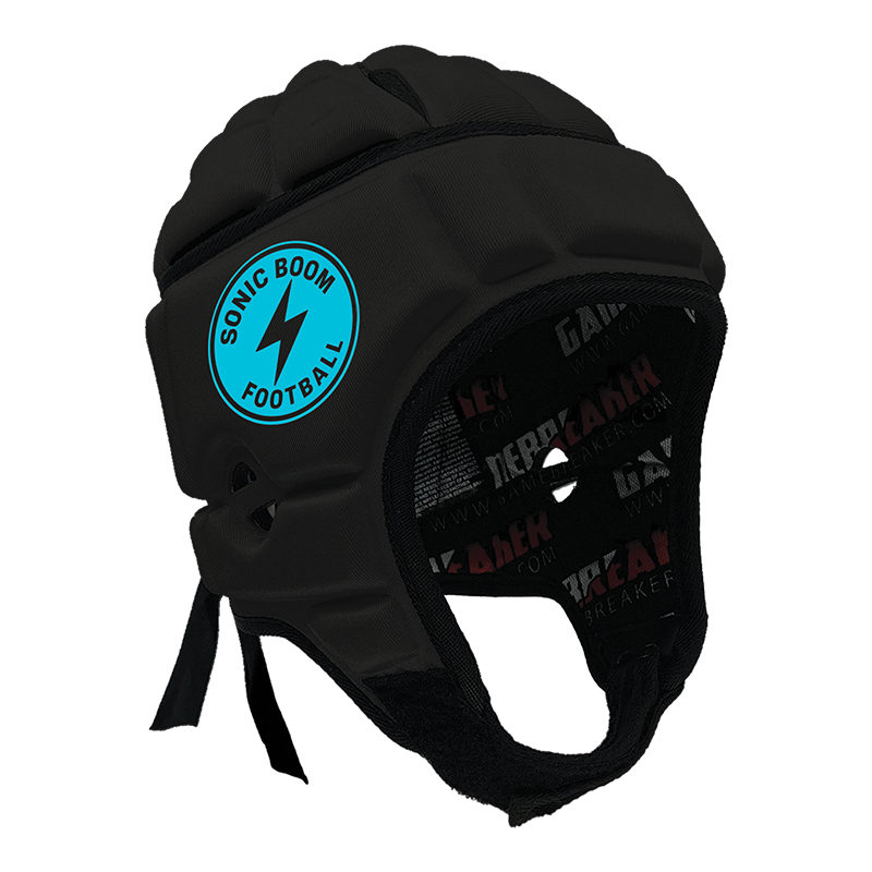 Sonic Boom Flag Football :: GameBreaker or GameBreaker-Pro Headgear with Free Cinch Pack and Gamebreaker Lip Protector Mouthpiece