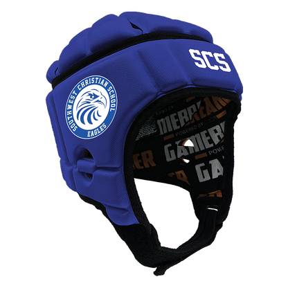 Southwest Christian School :: GameBreaker or GameBreaker-Pro Headgear With Free Cinch Pack And Gamebreaker Lip Protector Mouth Guard