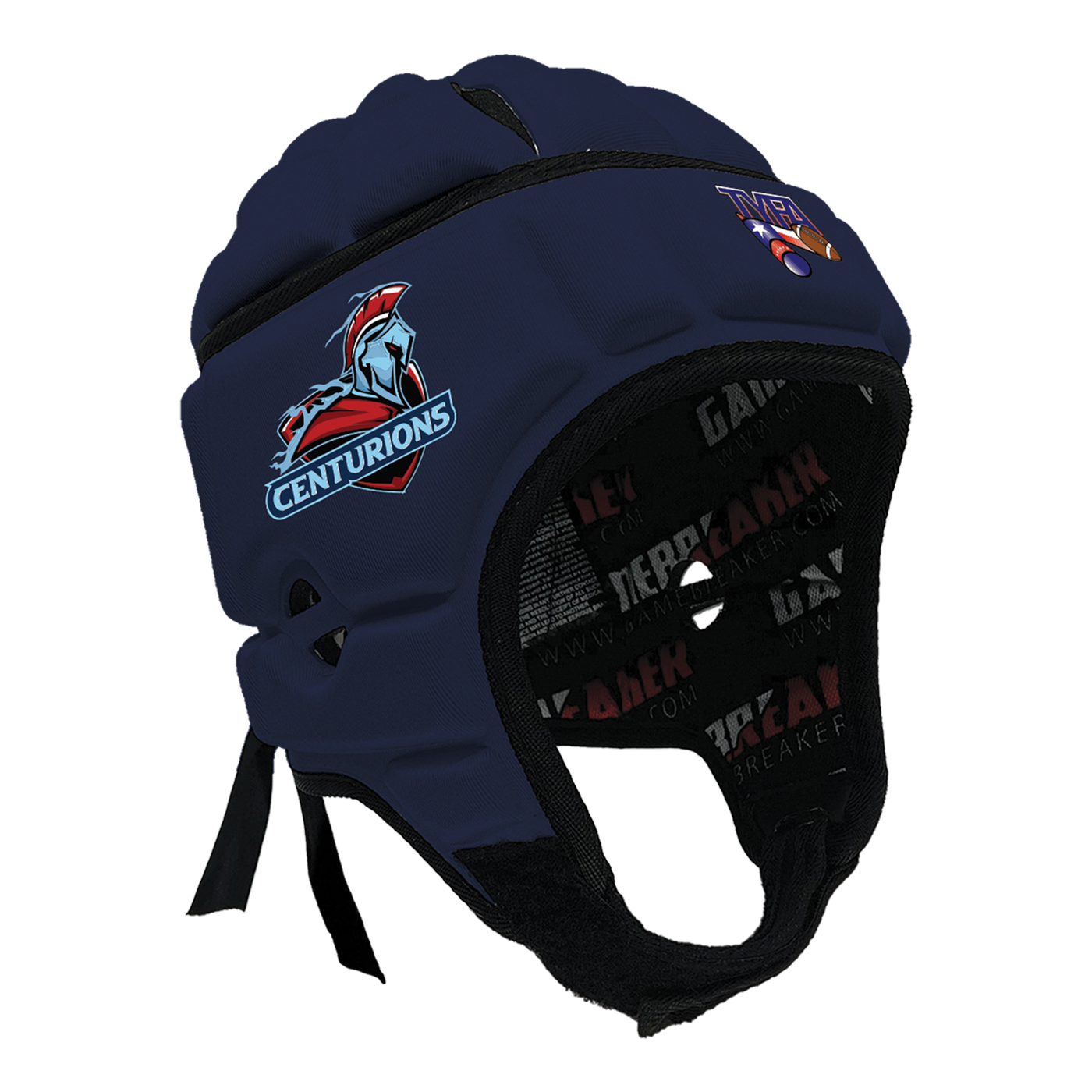 Central Texas Centurions - TYFA :: GameBreaker or GameBreaker-Pro Headgear with Free Cinch Pack and GameBreaker Lip Protector Mouthpiece