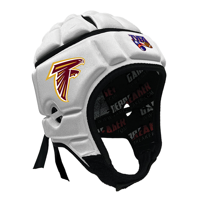 Product image of white gamebreaker multi sport headgear with custom logo
