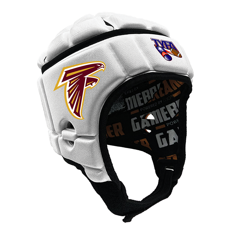 Product image of white gamebreaker multi sport headgear with custom logo