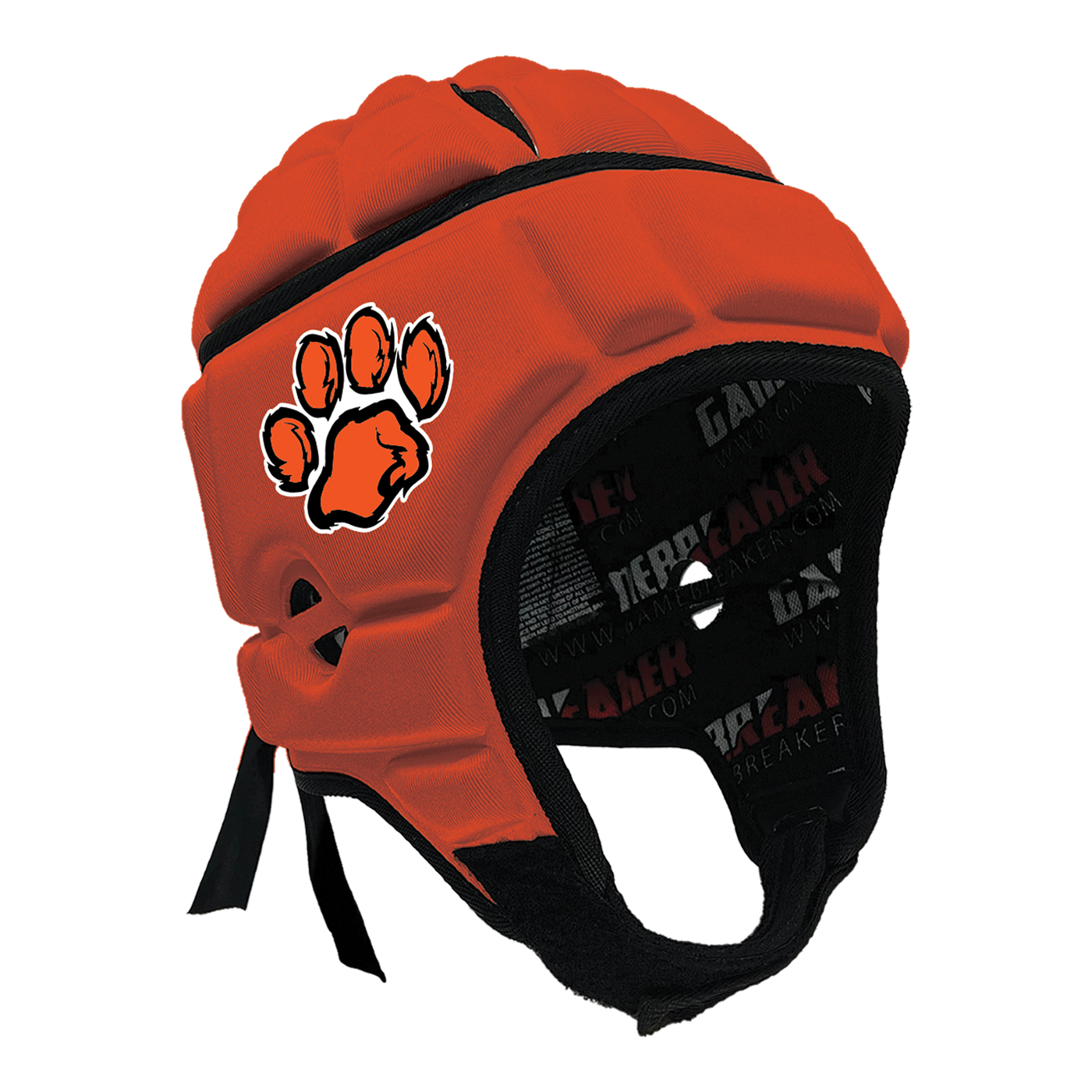 Taunton Tiger Flag Football :: GameBreaker or GameBreaker-Pro Headgear with Free Cinch Pack and Lip Protector Mouthguard