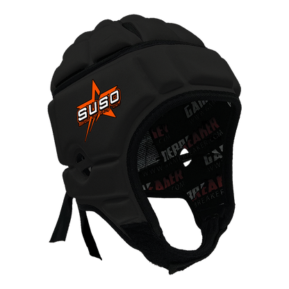 C.U.C. - Team SUSO :: GameBreaker or GameBreaker-Pro Headgear with Free Cinch Pack and Lip Protector Mouthguard