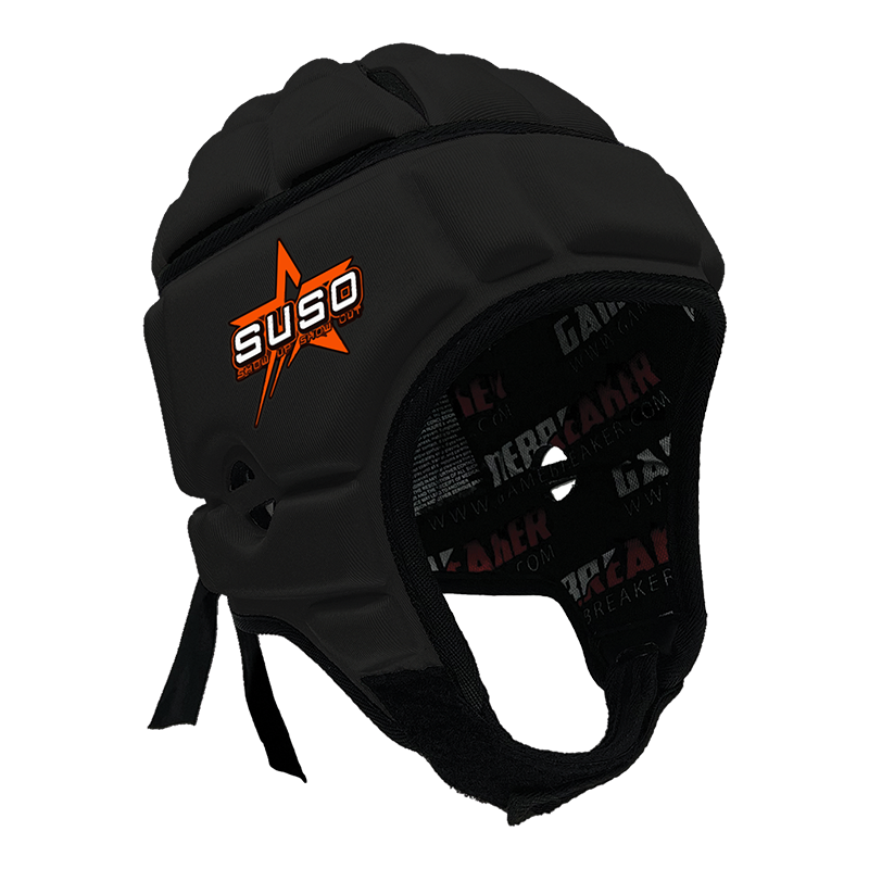 C.U.C. - Team SUSO :: GameBreaker or GameBreaker-Pro Headgear with Free Cinch Pack and Lip Protector Mouthguard