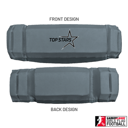 Top Stars Girls Flag Football :: AURA Headband with Free Cinch Pack and GameBreaker Lip Protector Mouthpiece