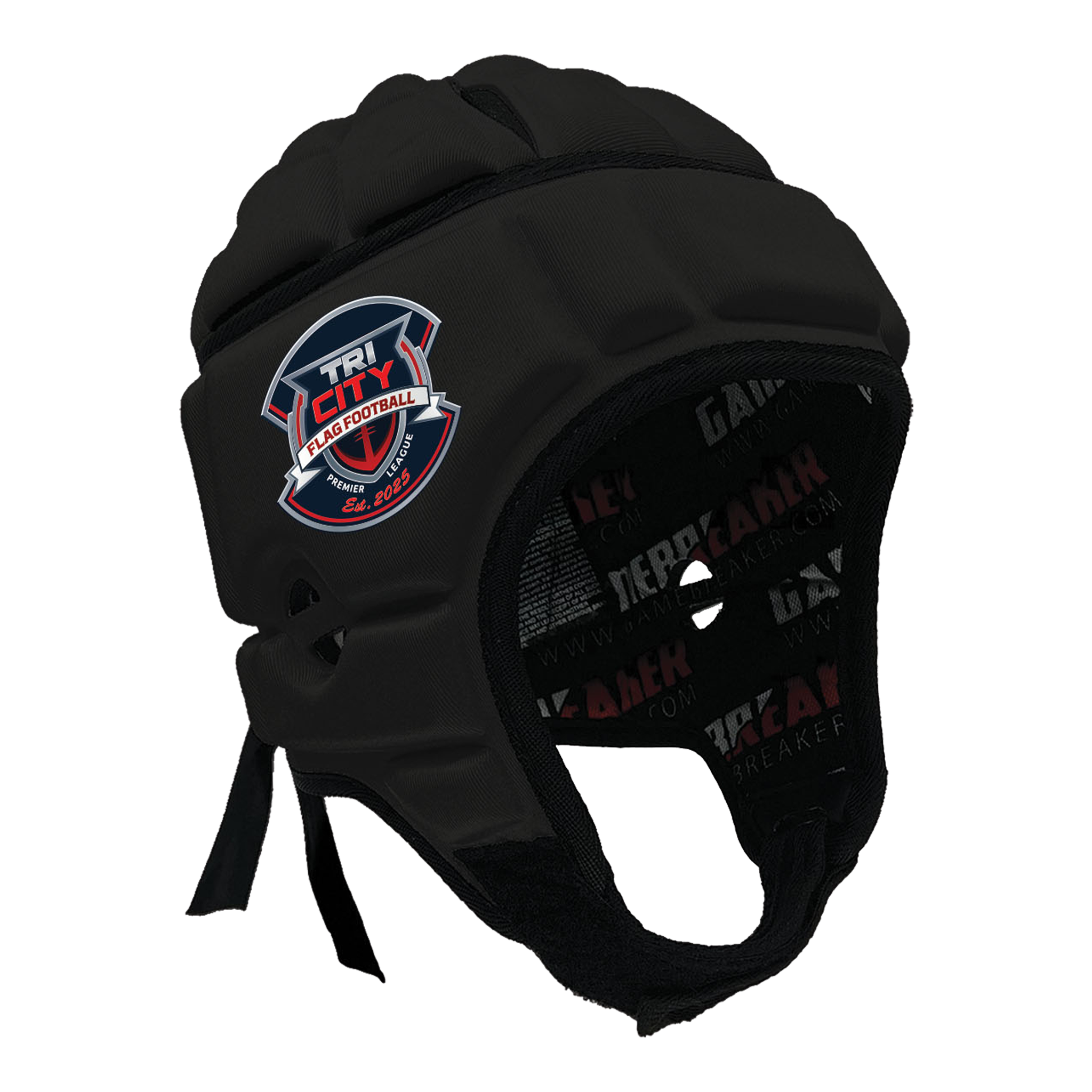 Tri City Boys Flag Football :: GameBreaker or GameBreaker-Pro Headgear with Free Cinch Pack