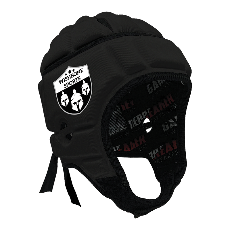 Wishbone Sports :: GameBreaker or GameBreaker-Pro Headgear with Free Cinch Pack and Lip Protector Mouthguard