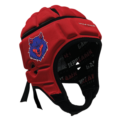 Wolfpack Football :: GameBreaker or GameBreaker-Pro Headgear With Free Cinch Pack And Gamebreaker Lip Protector Mouth Guard