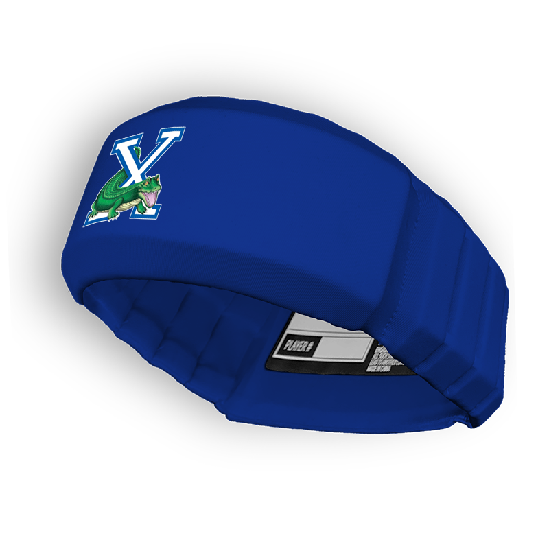 XAVIER GIRLS FLAG FOOTBALL :: AURA HEADBAND WITH FREE CINCH PACK AND Gamebreaker Lip Protector Mouthpiece