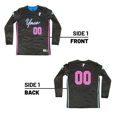 YMCA of South Palm Beach County :: Long Sleeve Lightweight Reversible Multi-Sport Jersey