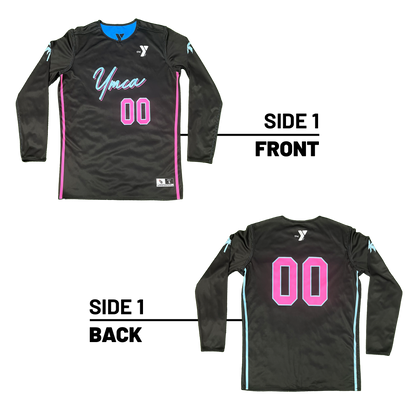 YMCA of South Palm Beach County :: Long Sleeve Lightweight Reversible Multi-Sport Jersey