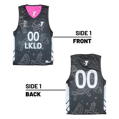 YMCA of West Central Florida :: Lightweight V-Neck Reversible Basketball Jersey