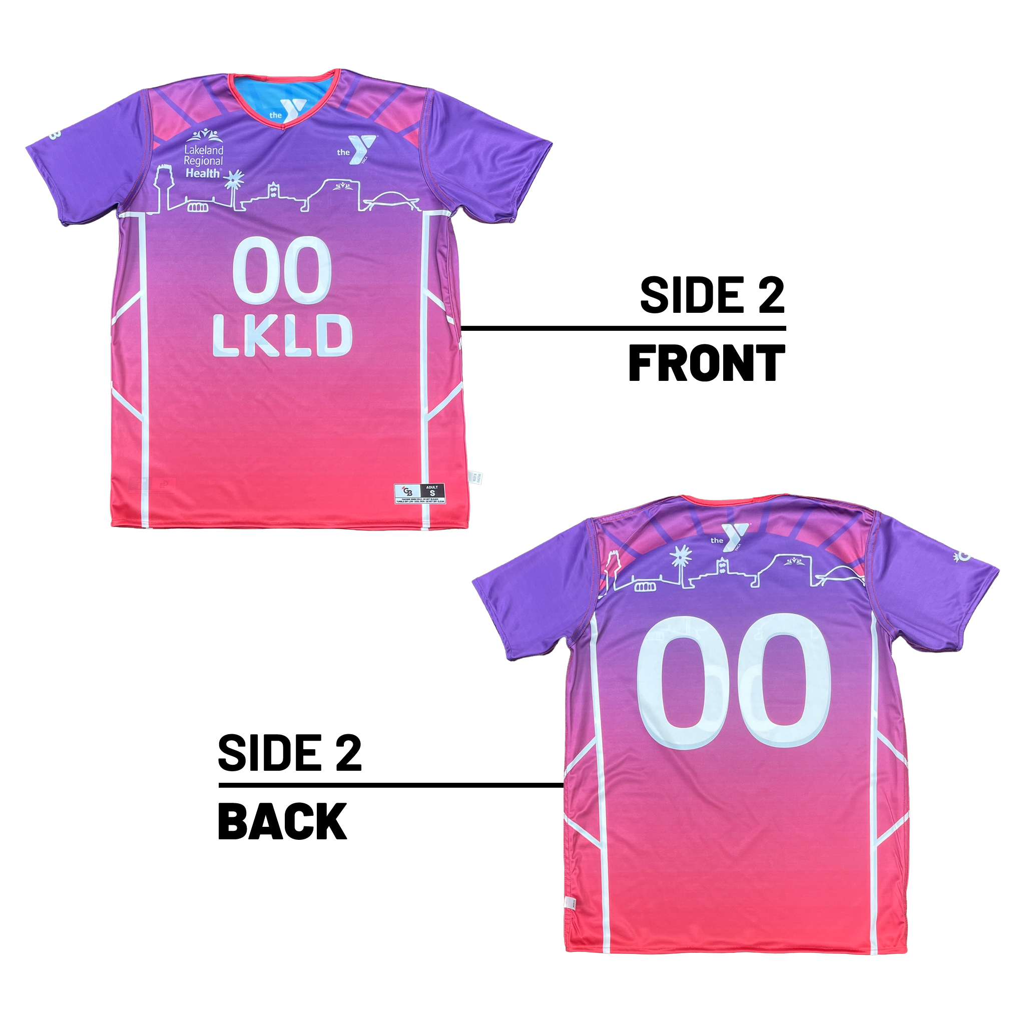YMCA of West Central Florida :: Lightweight Reversible Multi-Sport Jersey