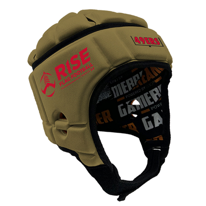 UA RISE FLAG FOOTBALL - 49ERS :: GAMEBREAKER OR GAMEBREAKER-PRO HEADGEAR WITH FREE CINCH PACK AND Gamebreaker Lip Protector Mouthpiece