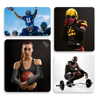 GameBreaker D3O® Enhanced Compression Arm Sleeve
