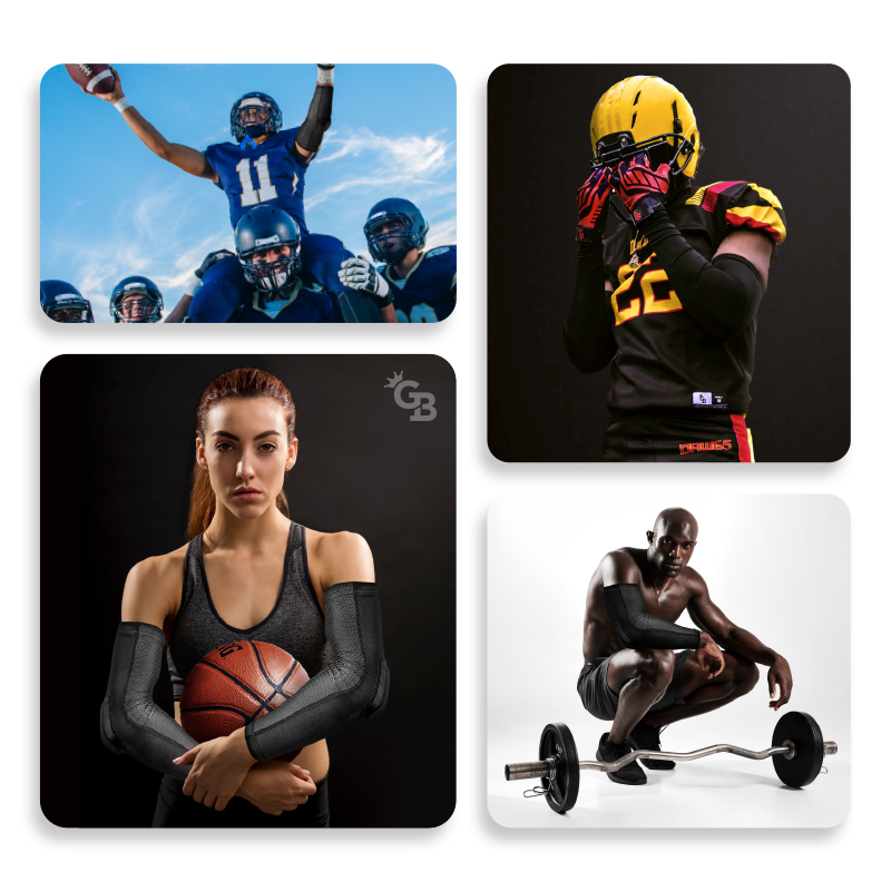 GameBreaker D3O® Enhanced Compression Arm Sleeve