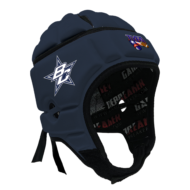 Brownsville Cowboys - TYFA :: GameBreaker or GameBreaker-Pro Headgear with Free Cinch Pack and Lip Protector Mouthguard