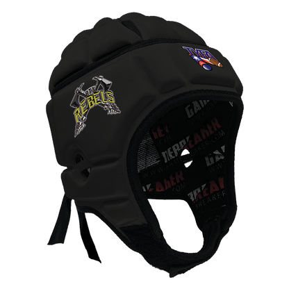 DTX Rebels - TYFA :: GameBreaker or GameBreaker-Pro Headgear with Free Cinch Pack and Lip Protector Mouthguard