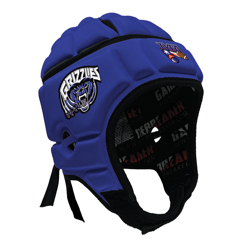 La Vernia Grizzlies - TYFA :: GameBreaker or GameBreaker-Pro Headgear with Free Cinch Pack and Lip Protector Mouthguard