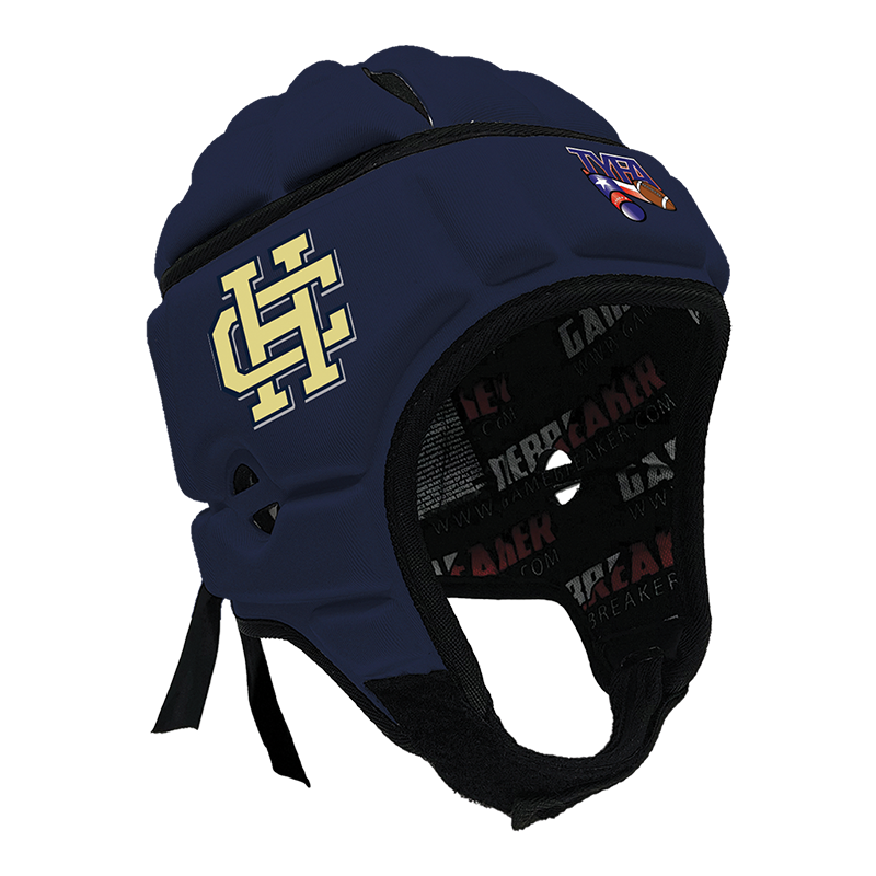 Holy Cross Knights - TYFA :: GameBreaker or GameBreaker-Pro Headgear with Free Cinch Pack and Lip Protector Mouthguard