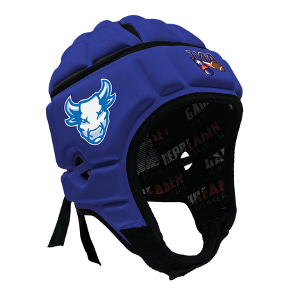 San Antonio Jr Brahmas - TYFA :: GameBreaker or GameBreaker-Pro Headgear with Free Cinch Pack and Lip Protector Mouthguard