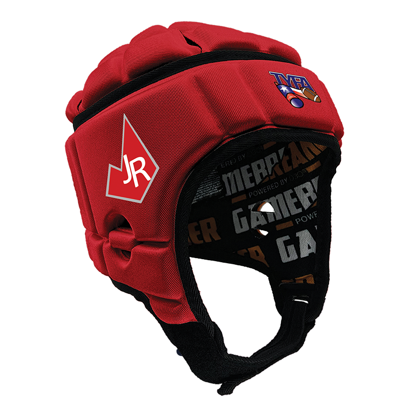 Jr Rockets - TYFA :: GameBreaker or GameBreaker-Pro Headgear with Free Cinch Pack and Lip Protector Mouthguard