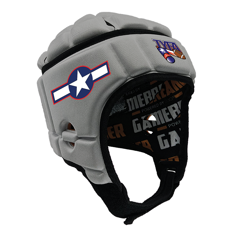 Might Mavericks - TYFA :: GameBreaker or GameBreaker-Pro Headgear with Free Cinch Pack and Lip Protector Mouthguard