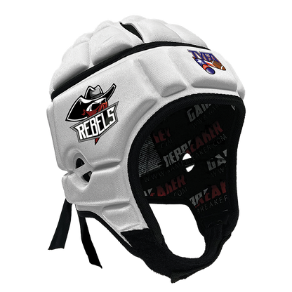 South Texas Rebels - TYFA :: GameBreaker or GameBreaker-Pro Headgear with Free Cinch Pack and Lip Protector Mouthguard