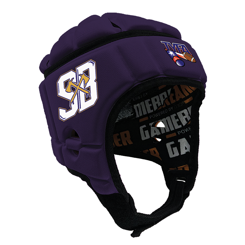 San Benito Greyhounds - TYFA :: GameBreaker or GameBreaker-Pro Headgear with Free Cinch Pack and Lip Protector Mouthguard
