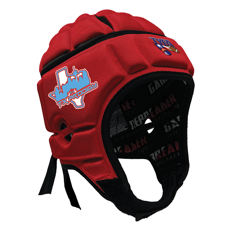 Texas Prodigy - TYFA :: GameBreaker or GameBreaker-Pro Headgear with Free Cinch Pack and Lip Protector Mouthguard