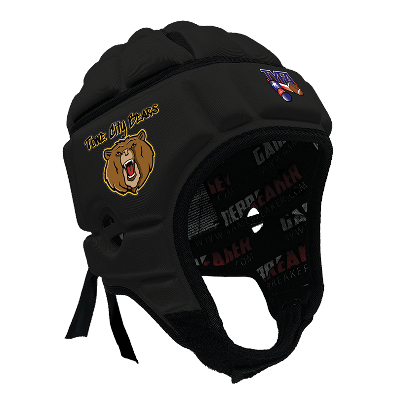 Tone City Bears - TYFA :: GameBreaker or GameBreaker-Pro Headgear with Free Cinch Pack and Lip Protector Mouthguard