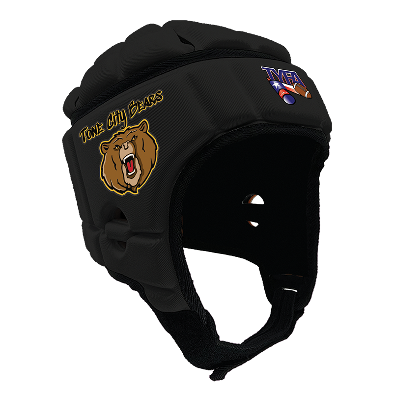 Tone City Bears - TYFA :: GameBreaker or GameBreaker-Pro Headgear with Free Cinch Pack and Lip Protector Mouthguard