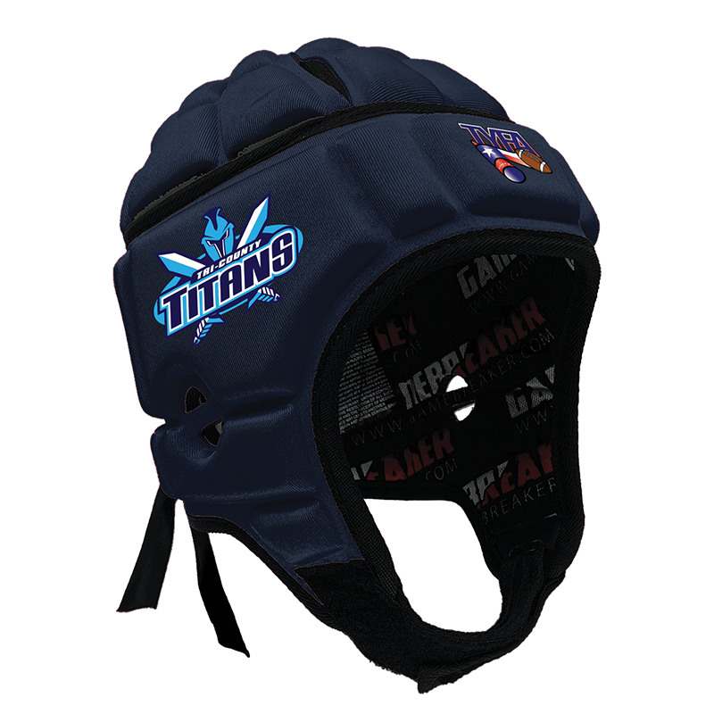 Tri-County Titans - TYFA :: GameBreaker or GameBreaker-Pro Headgear with Free Cinch Pack and Lip Protector Mouthguard