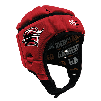Tyler Legacy Red Raiders :: GameBreaker or GameBreaker-Pro Headgear with Free Cinch Pack and Lip Protector Mouthguard