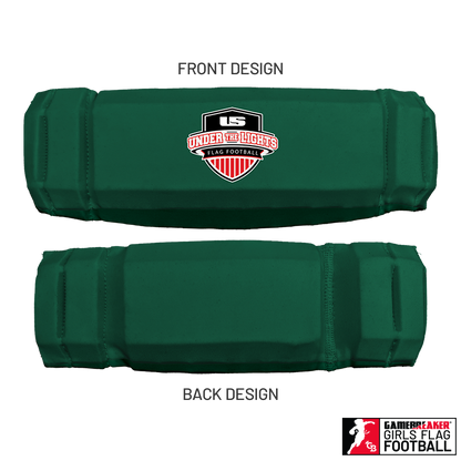 Unrivaled Under the Lights Girls Flag Football :: AURA Headband with Free Cinch Pack and Lip Protector Mouthpiece