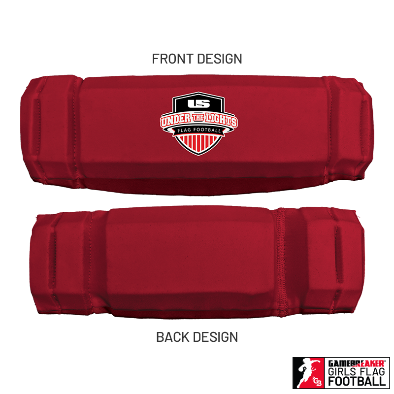 Unrivaled Under the Lights Girls Flag Football :: AURA Headband with Free Cinch Pack and Lip Protector Mouthpiece