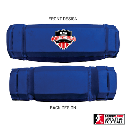 Unrivaled Under the Lights Girls Flag Football :: AURA Headband with Free Cinch Pack and Lip Protector Mouthpiece