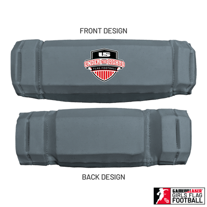 Unrivaled Under the Lights Girls Flag Football :: AURA Headband with Free Cinch Pack and Lip Protector Mouthpiece
