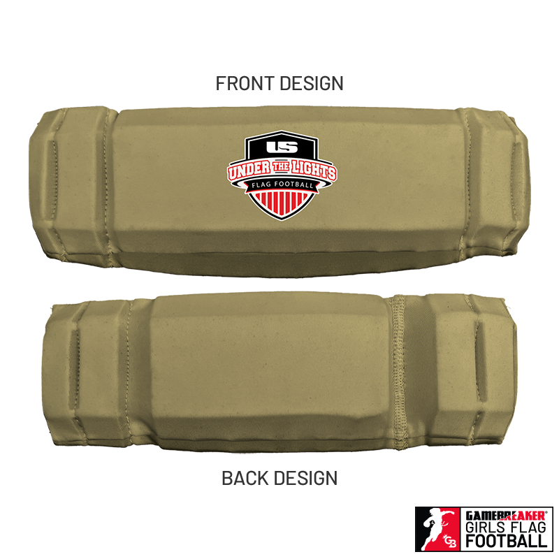 Unrivaled Under the Lights Girls Flag Football :: AURA Headband with Free Cinch Pack and Lip Protector Mouthpiece