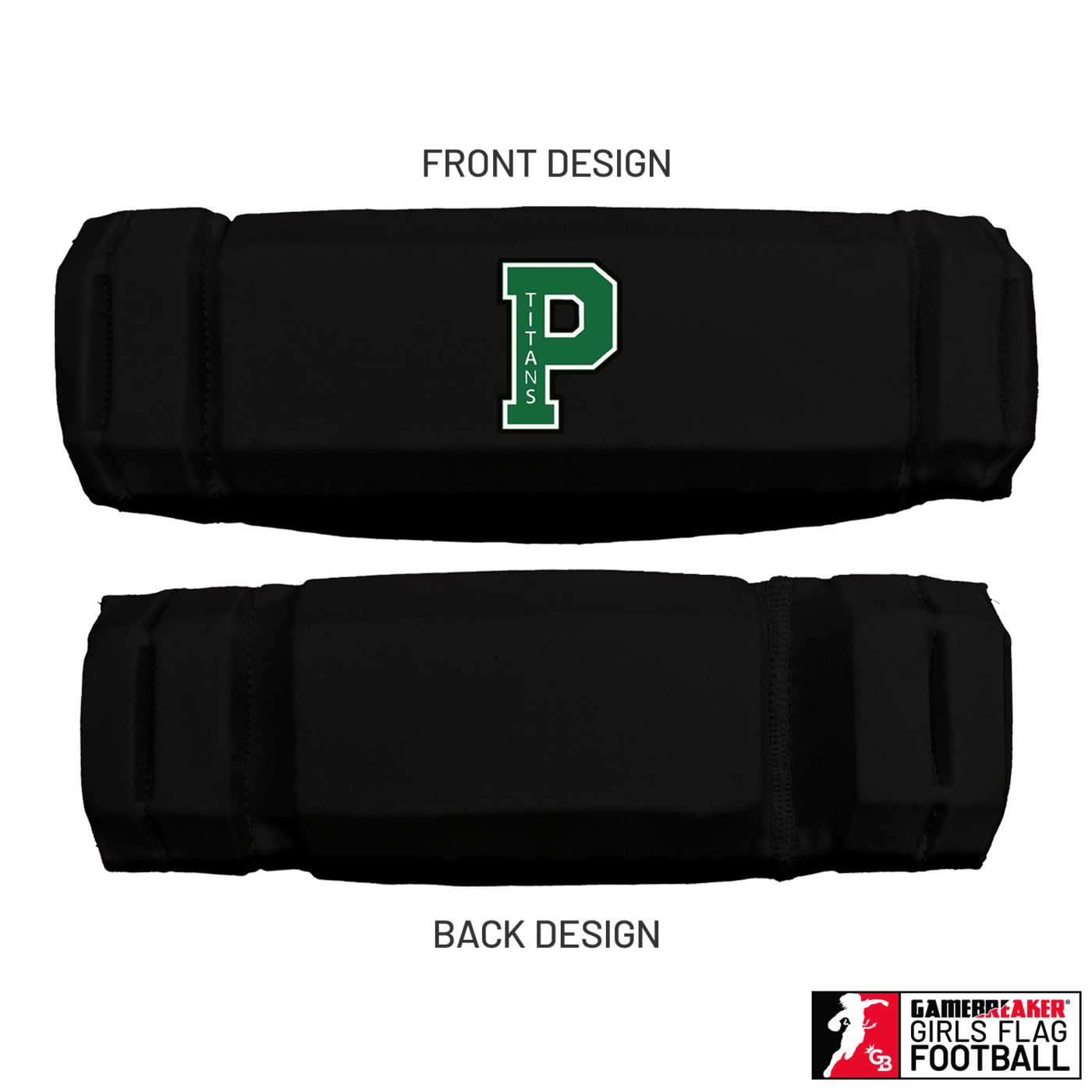 Pioneer Titans - Whittier Union School District :: AURA Headband with Free Cinch Pack and GameBreaker Lip Protector Mouthpiece