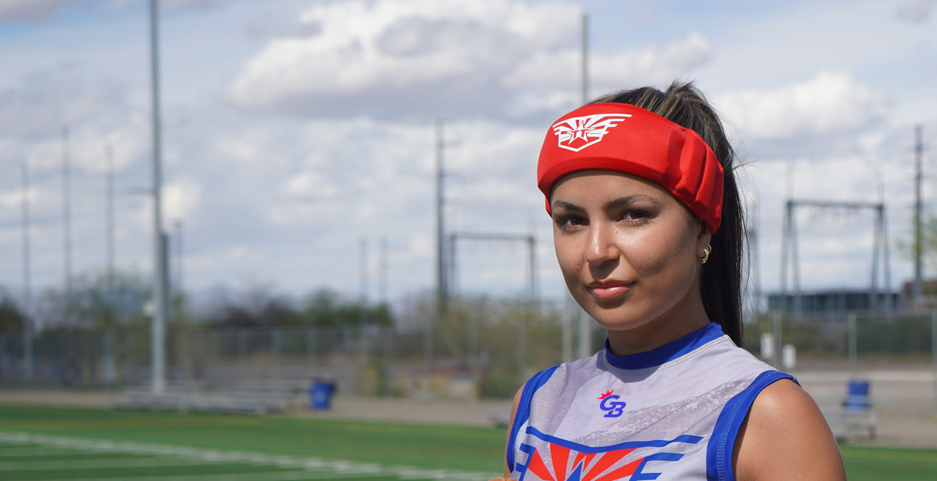 Willowbrook Girls Flag Football AURA Headband - GameBreaker