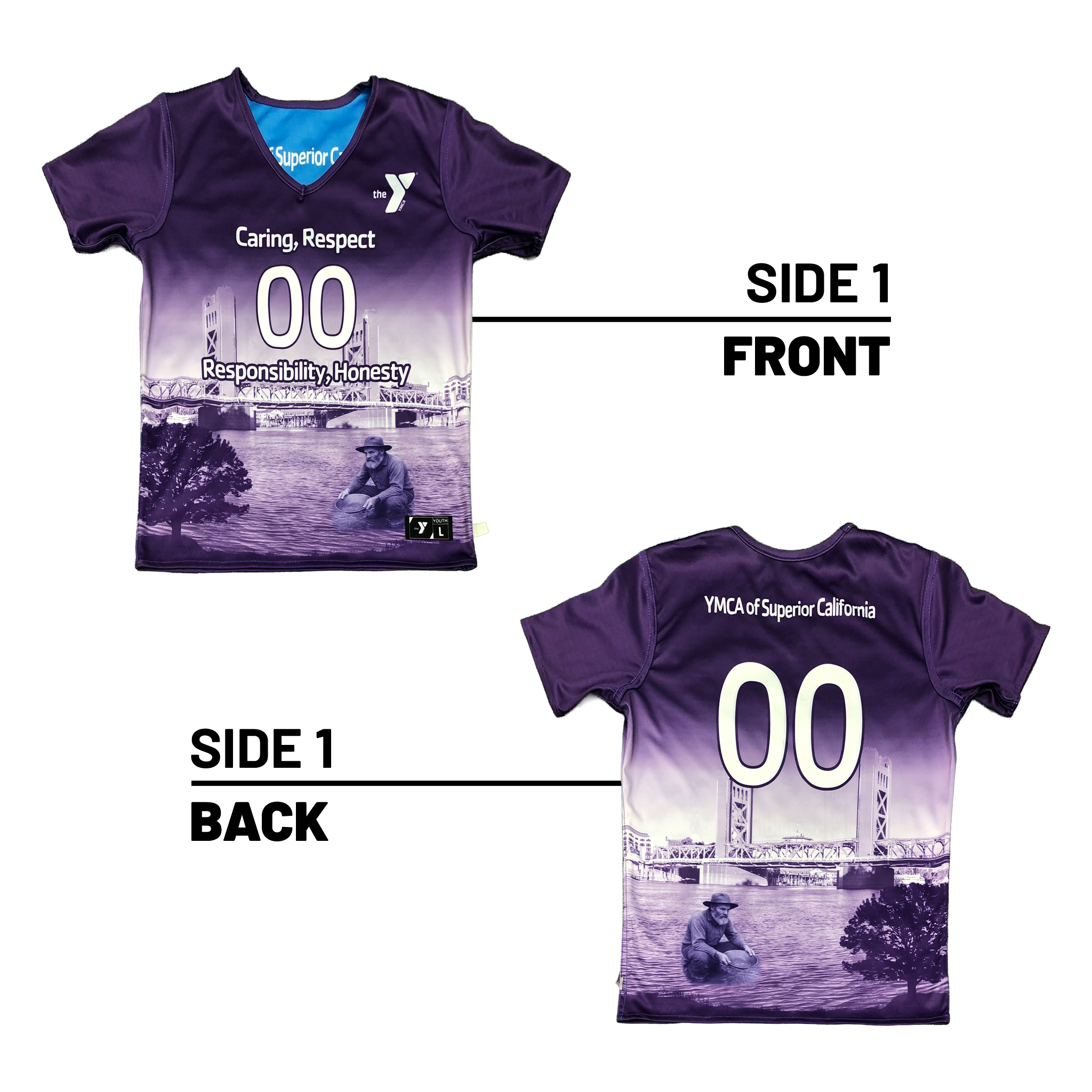 YMCA of Superior California :: Multi-Sport Reversible Jersey