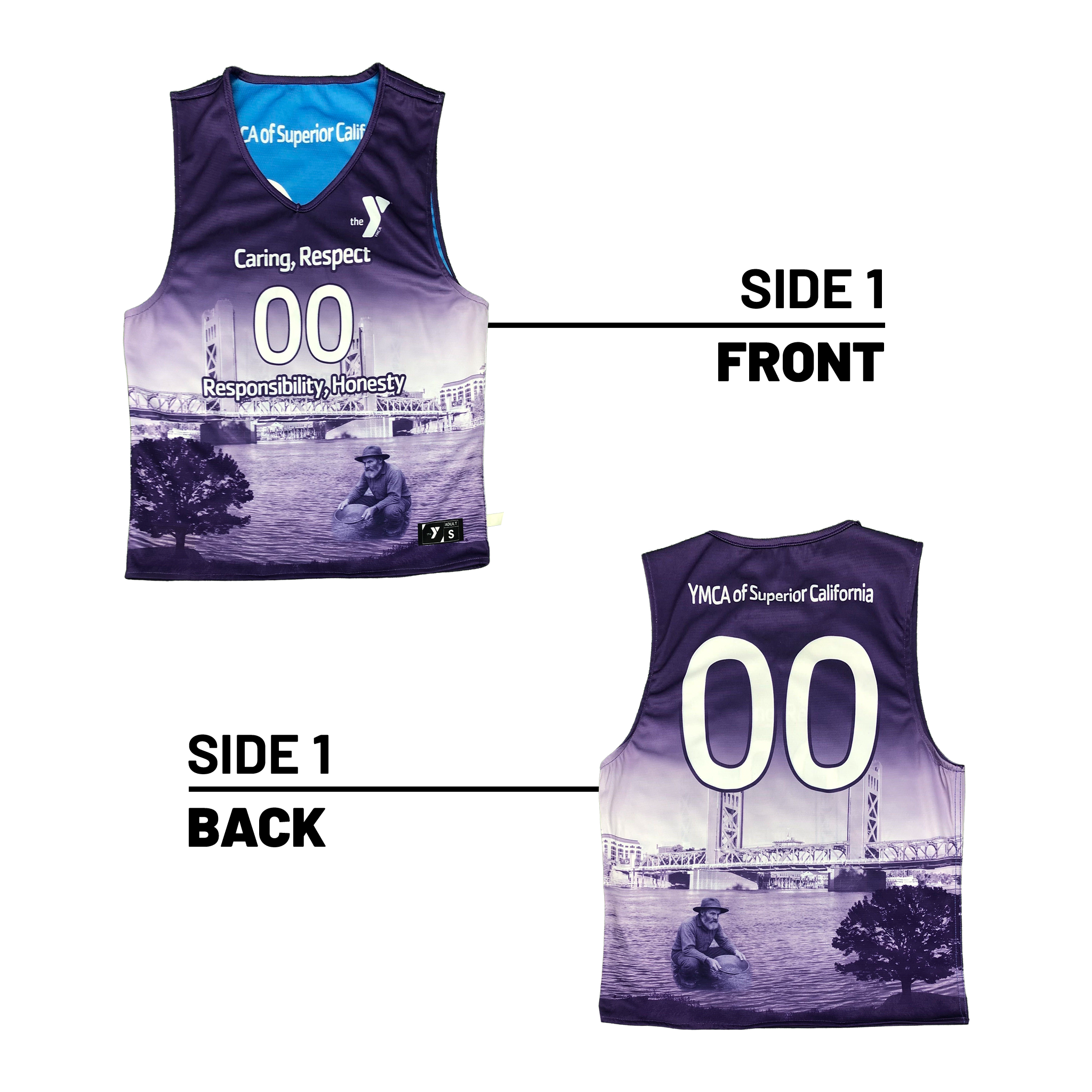 YMCA of Superior California :: Required Basketball Jersey