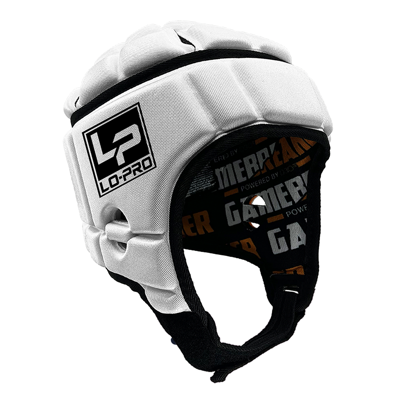LO-PRO :: GameBreaker or GameBreaker-Pro Headgear WITH FREE CINCH PACK AND  SHOCK DOCTOR MOUTHGUARD