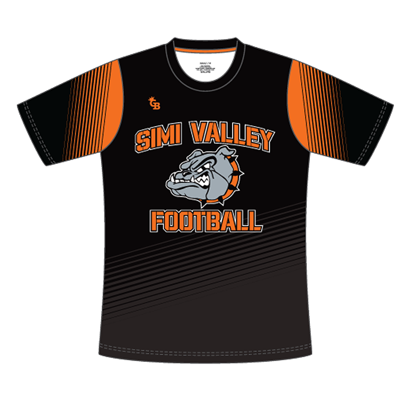 SIMI VALLEY PERFORMANCE POLY CREW NECK T SHIRT